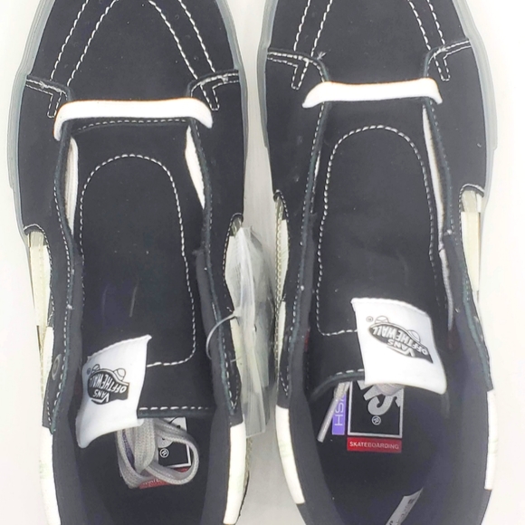 Vans Skate Sk8-Hi Glow-In-The-Dark Skate Shoes☆Men's Size 10.5 - Picture 9 of 11